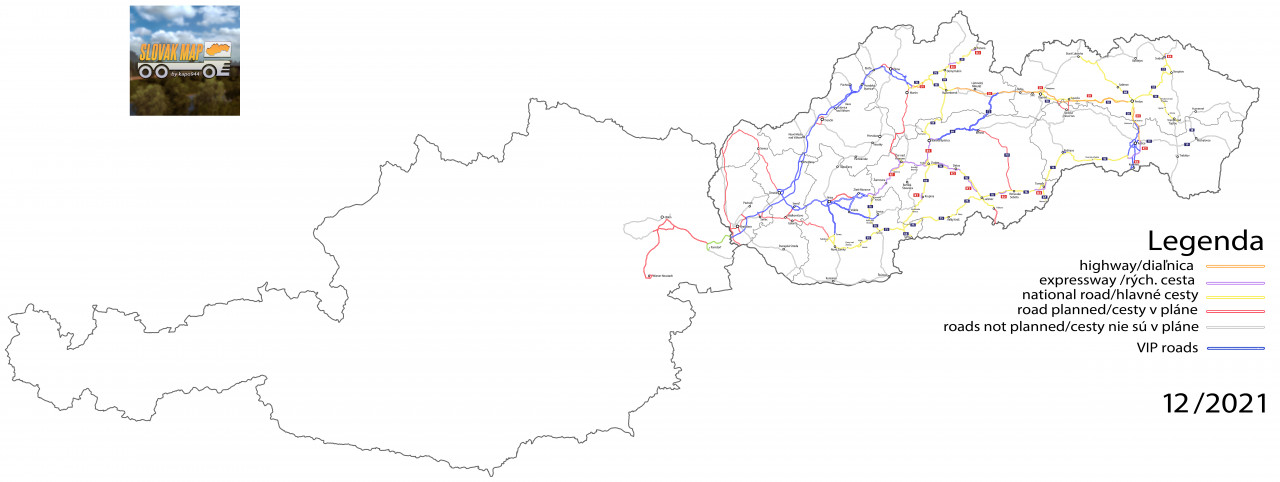 Slovakia Map by kapo944
